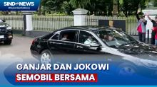 Ganjar Kedapatan Semobil Bareng dengan Jokowi Usai Ditunjuk sebagai Capres