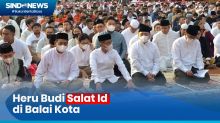 Hari Raya Idul Fitri, Pj Gubernur DKI Heru Budi Salat Id di Balai Kota Jakarta