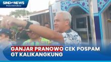 Kunjungi Pospam GT Kalikangkung, Ini Pendapat Ganjar Pranowo soal Arus Mudik
