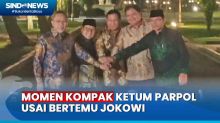 Ketua Umum Parpol Koalisi Kompak Berfoto Bersama Usai Bertemu Presiden Jokowi