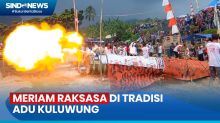 Terpukau Dentuman Meriam Raksasa dalam Tradisi Adu Kuluwung di Bogor