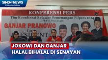 Jokowi dan Ganjar Besok Halal Bihalal di Senayan dengan Kelompok Relawan
