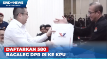 Momen Hary Tanoesoedibjo Serahkan Berkas Bacaleg DPR RI ke Ketua KPU