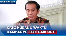 Soal Menteri Nyapres, Jokowi: Kalo Kurang Waktu Kampanye Lebih Baik Cuti