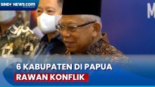 Wapres Maruf Amin Ungkap 6 Kabupaten di Papua Rawan Konflik