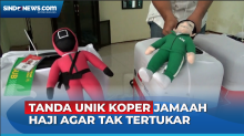 Unik! Boneka hingga Sandal Jepit jadi Penanda Koper Haji agar Tidak Tertukar di Tuban
