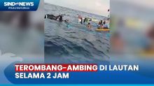 Viral! Proses Evakuasi 6 ABK Kapal Tenggelam di Banyuwangi oleh Nelayan