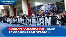 Datangi Kanjuruhan Malang, Keluarga Korban Tolak Pembongkaran Stadion