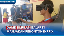 Game Simulasi Balap F1 Berteknologi VR Manjakan Penonton Jakarta E-Prix 2023