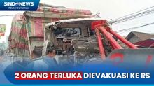 Ruas Bandung - Cirebon Macet Total Gegara 2 Truk Tronton Terlibat Kecelakaan
