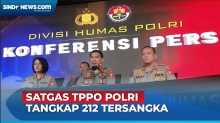 Satgas TPPO Polri Tangkap 212 Tersangka Perdagangan Orang