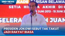 Hadir di Acara Bara JP Bogor, Presiden Jokowi Sebut Tak Takut jadi Rakyat Biasa