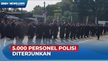 Lebih dari 5.000 Personel Polisi Diterjunkan Amankan Pertandingan Indonesia Vs Argentina