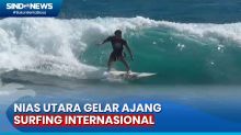 Nias Utara Gelar International Surfing Competition 2023 Diikuti 9 Negara, Intip Keseruannya