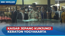 Momen Kaisar Jepang Kunjungi Raja Keraton Yogyakarta dan Berkeliling Istana