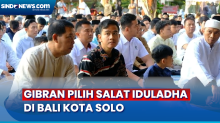 Jokowi Salat Idul Adha di Yogya, Gibran Pilih Salat di Balai Kota Solo