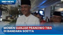 Tiba di Bandara Soetta dari Makkah, Ganjar Pranowo Ogah Bicara Politik
