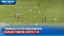 Piala AFF 2023, Timnas Putri Indonesia Cukur Timor Leste 7-0