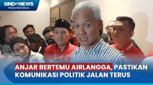 Ganjar Pranowo Bertemu Airlangga Hartarto, Pastikan Komunikasi Politik Jalan Terus