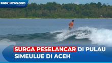 Spot Surfing Favorit Peselancar Mancanegar, Inilah Pulau Simeulue di Aceh