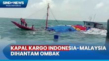 Dihantam Ombak, Kapal Kargo Indonesia-Malaysia Karam di Selat Malaka