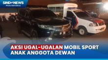 Viral! Mobil Sport Dikemudikan Anak Anggota Dewan Ugal-ugalan di Jalan Makassar