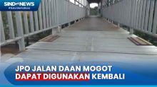 JPO Jalan Daan Mogot Km 12 Cengkareng Sempat Bolong, Kini Dapat Digunakan Kembali