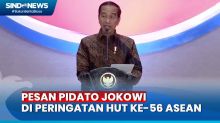 Pidato Presiden Jokowi di Peringatan HUT ke-56 ASEAN, Singgung soal Konflik Myanmar