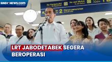 Presiden Jokowi: LRT Jabodetabek Beroperasi 26 Agustus 2023