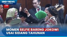 Momen Sekjen PKS Aboe Bakar Al-Habsyi hingga Erick Thohir Ajak Selfie Jokowi