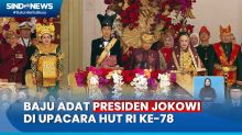 Kenakan Baju Adat Songkok Singkepan Ageng Presiden Jokowi Pimpin Upacara HUT RI ke 78