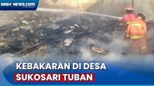 Kebakaran Rumah di Tuban, Kerugian Mencapai Ratusan Juta Rupiah