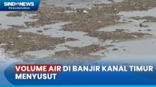 Puncak Kemarau! Ketinggian Air di Banjir Kanal Timur Jakarta hanya 20 Centimeter