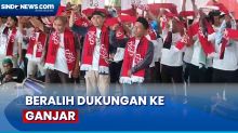 Dinilai Dapat Membawa Indonesia ke Arah Lebihh Baik, Ratusan Relawan Prabowo Beralih Dukungan ke Ganjar