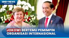 Jokowi Bertemu Presiden World Bank hingga Managing Director IMF di Istana