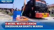 Kemarau 3 Bulan, Kapolda Jambi Kerahkan 4 Mobil Water Canon Salurkan Air Bersih