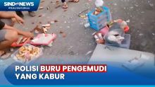 Ugal-ugalan di Makassar, Sedan Pelat B Tabrak Penjual Kue dan Kabur
