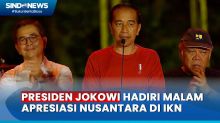 Jokowi Hadiri Malam Apresiasi Nusantara, Ucapkan Terima Kasih ke Masyarakat dan Pekerja IKN