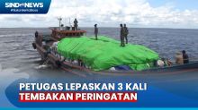 Kapal Penyelundup dari Malaysia Ditangkap, Bawa 56 Ton Balpres Pakaian Bekas