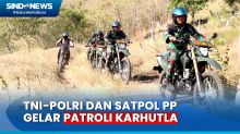 Tim Gabungan TNI-Polri dan Satpol PP Gelar Patroli Karhutla
