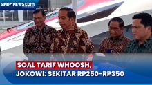 Soal Tarif Whoosh, Jokowi: Sekitar Rp250-Rp350 Ribu