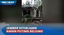 Puluhan Rumah Rusak Diterjang Angin Puting Beliung di Jember