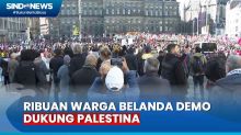 Ribuan Demonstran di Amsterdam Menunjukkan Dukungannya untuk Palestina