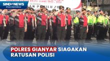 Jelang Pemilu 2024, Polres Gianyar Siagakan Ratusan Polisi untuk Kawal TPS