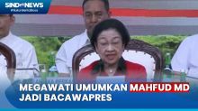 Megawati Resmi Umumkan Mahfud MD sebagai Pasangan Bacapres Perindo Ganjar Pranowo di Pemilu 2024