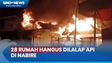 Api Lalap 28 Rumah di Nabire Papua, Penyebab Masih Misterius