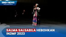 Pesona Salma Salsabila dalam Pembukaan Indonesia International Modest Fashion Festival (IN2MF) 2023