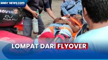 Warga Duren Sawit Dikejutkan Pria Lompat dari Flyover Setinggi 10 Meter