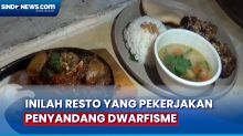 Restoran Unik di Bandung ini Pekerjakan Penyandang Dwarfisme