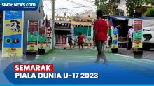 Meriahkan Piala Dunia U-17, Warga Surabaya Percantik Kampung Bertema Sepak Bola